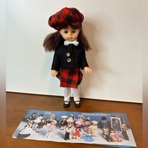 1978 The World of Ginny DOLL by Vogue Dolls, With Plaid Tartan Outfit